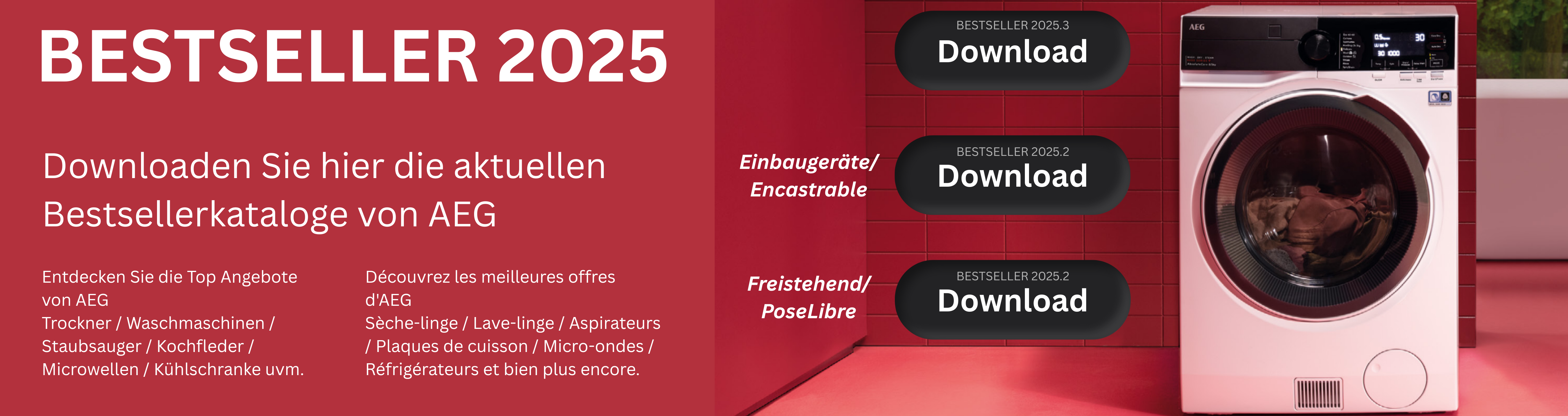 Bestsellerkatalog 2025 AEG