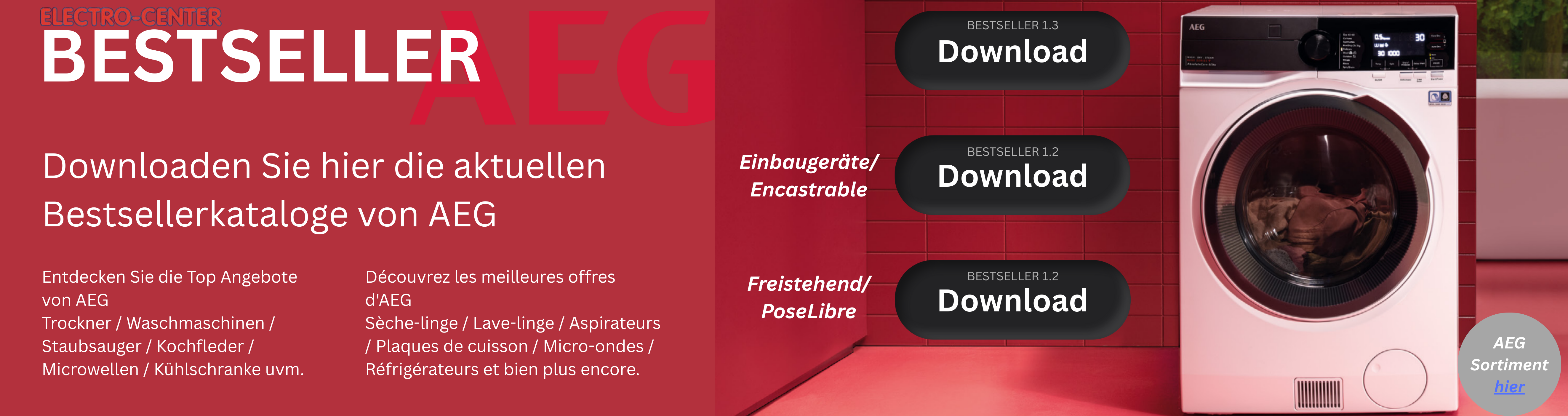 Bestsellerkatalog AEG