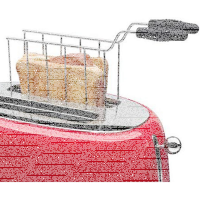 Smeg TSSR01 Sandwich-Zangen – Praktisches Toaster-Zube