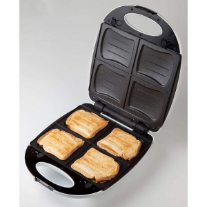 Domo DO9046C 2in1 XL Familien Sandwich-Toaster für 4...