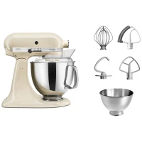 KitchenAid 5KSM175EAC Artisan Küchenmaschine Creme | 4,