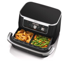 Ninja AF500EU Deluxe Schwarz Edition Foodi FlexDrawer Hei&sz