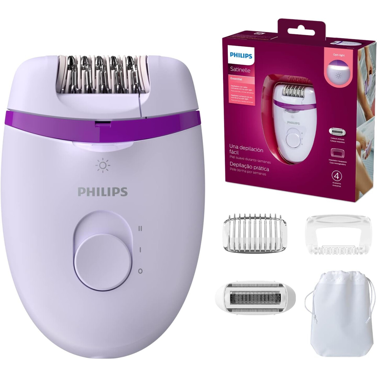 Philips BRE275/00 Satinelle Essential Compact Epilierer -...