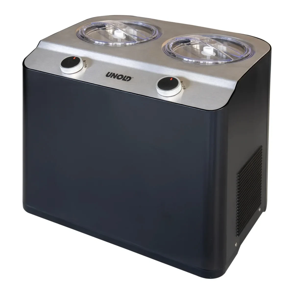 Unold Eismaschine Doppio Nero 48835 – 2,4 L,...