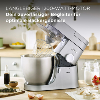 Kenwood Chef XL KVL4100S – 1 200 W, 6,7 L Edelstahlsch