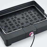 Severin PG 8562 Table Grill – 2 200 W Edelstahl, Therm