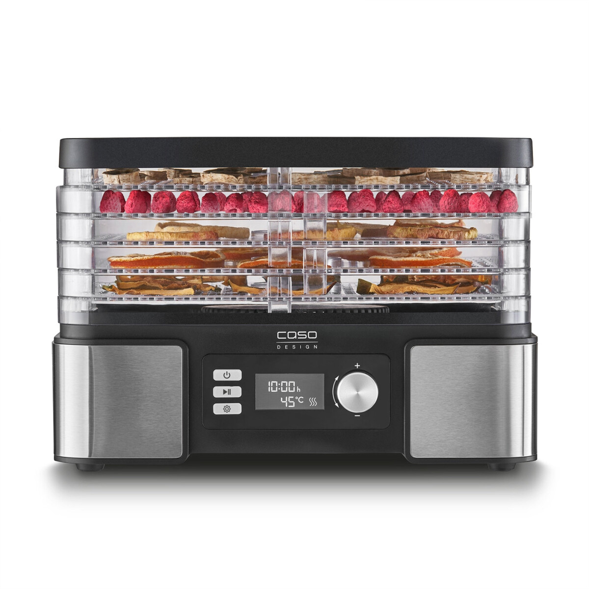 Caso Design DH 450 Dörrautomat – 5 Ebenen, 450...