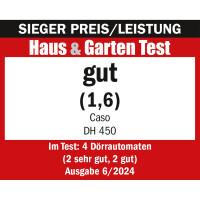 Caso Design DH 450 Dörrautomat – 5 Ebenen, 450 W,