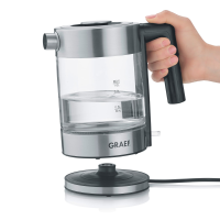 Graef WK300EU 1 l Glas-Wasserkocher – 2 000 W, DURAN&r