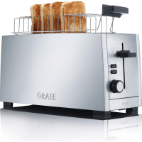 Graef Toaster TO101EU – 4-Scheiben Toaster mit Langsch