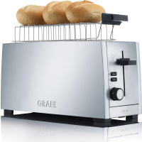 Graef Toaster TO101EU – 4-Scheiben Toaster mit Langsch