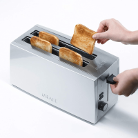 Graef Toaster TO101EU – 4-Scheiben Toaster mit Langsch