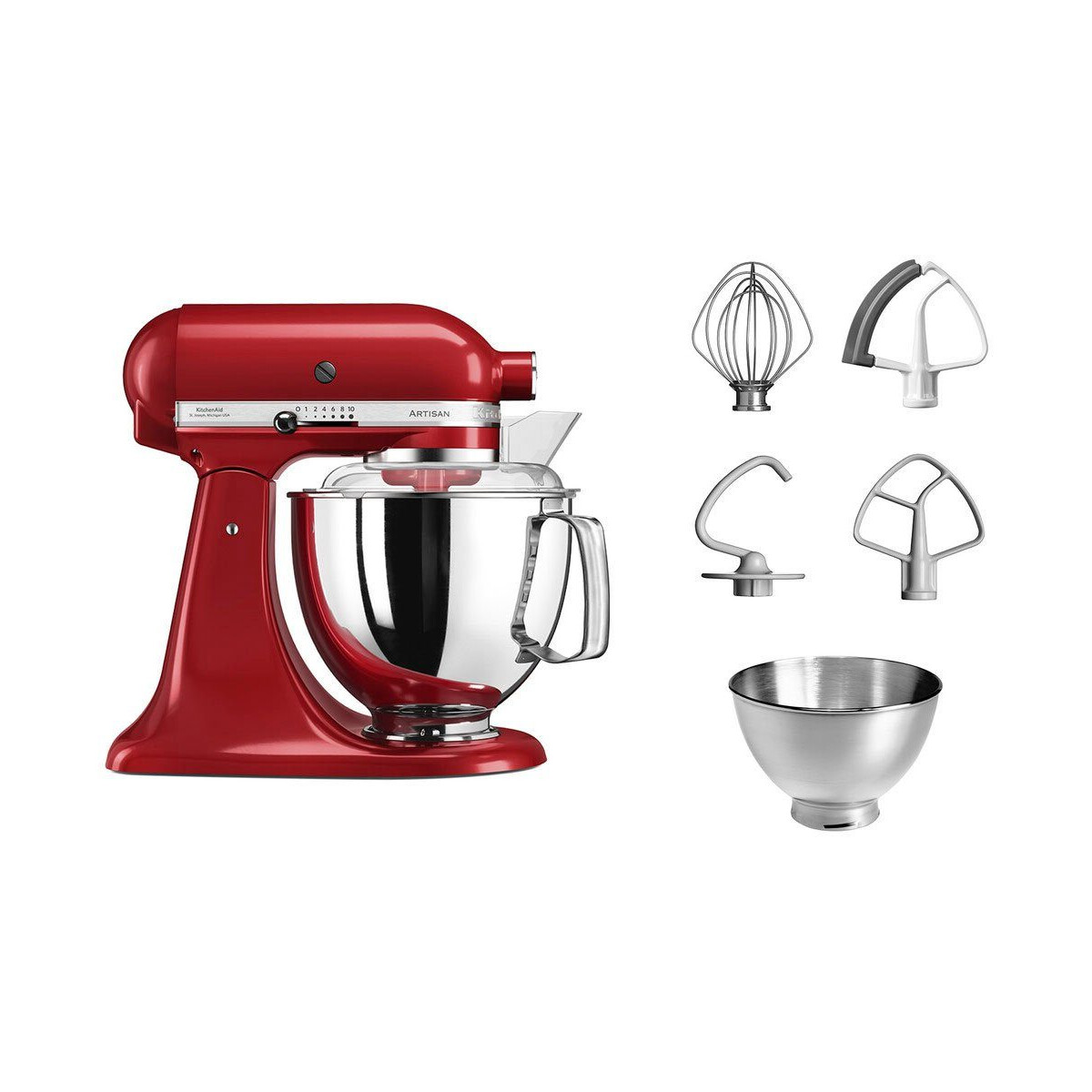KitchenAid Artisan 5KSM175PSEER Standmixer – 325 W,...