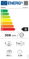 Siemens WT45N2H3 iQ300 Kondensationstrockner – 8 kg, a