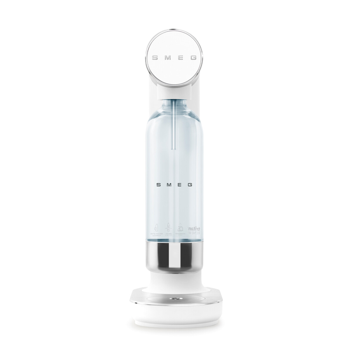 Smeg SKC01WHM Soda Maker – Mattweiß,...