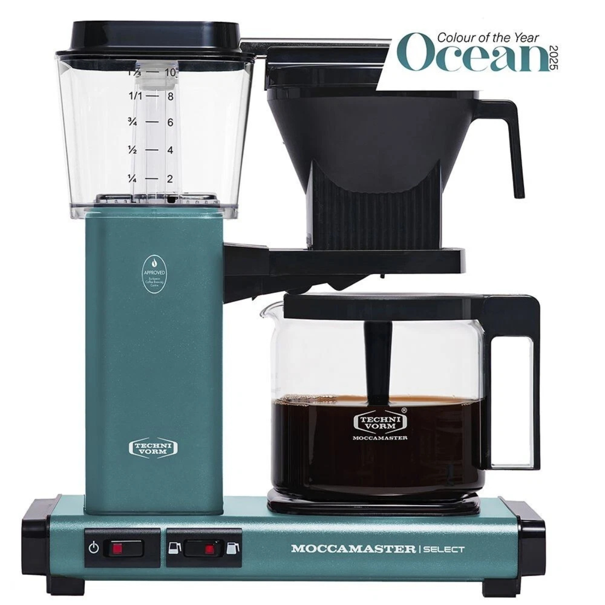 Moccamaster KBG Select 53996 – Filterkaffeemaschine...
