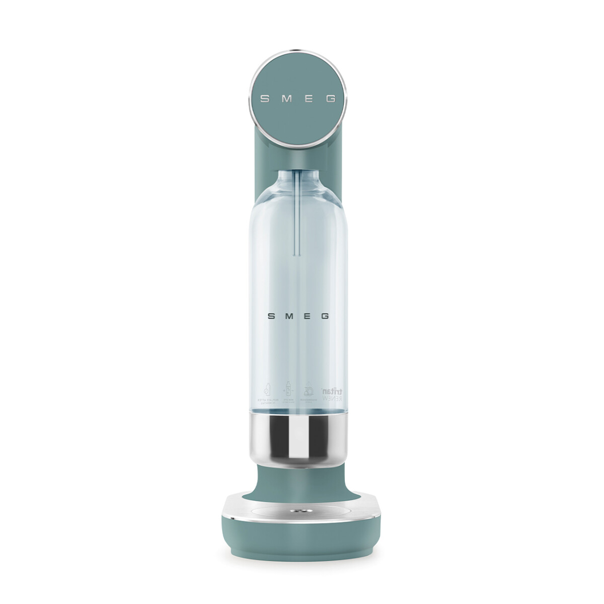 SMEG SKC01EGM Soda Maker Emerald Green – 1 L,...