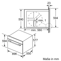 Siemens VB578D0S0 iQ500 – Einbau-Backofen 90 cm, activ