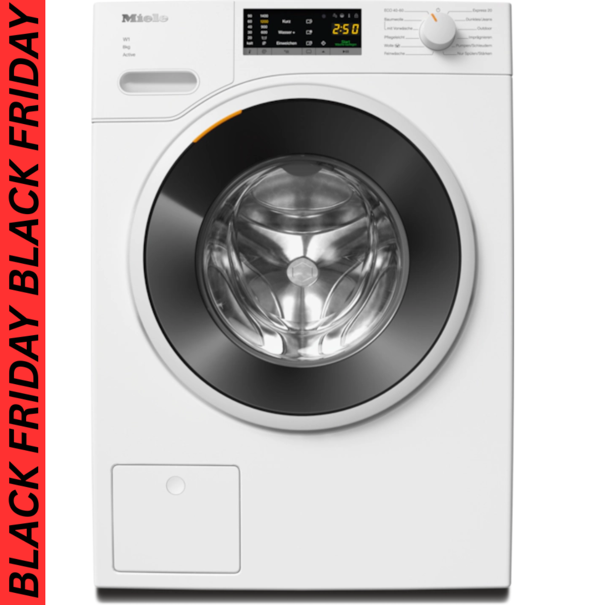 Miele WWA120 WPS Active – Waschmaschine 8 kg, 1.400...