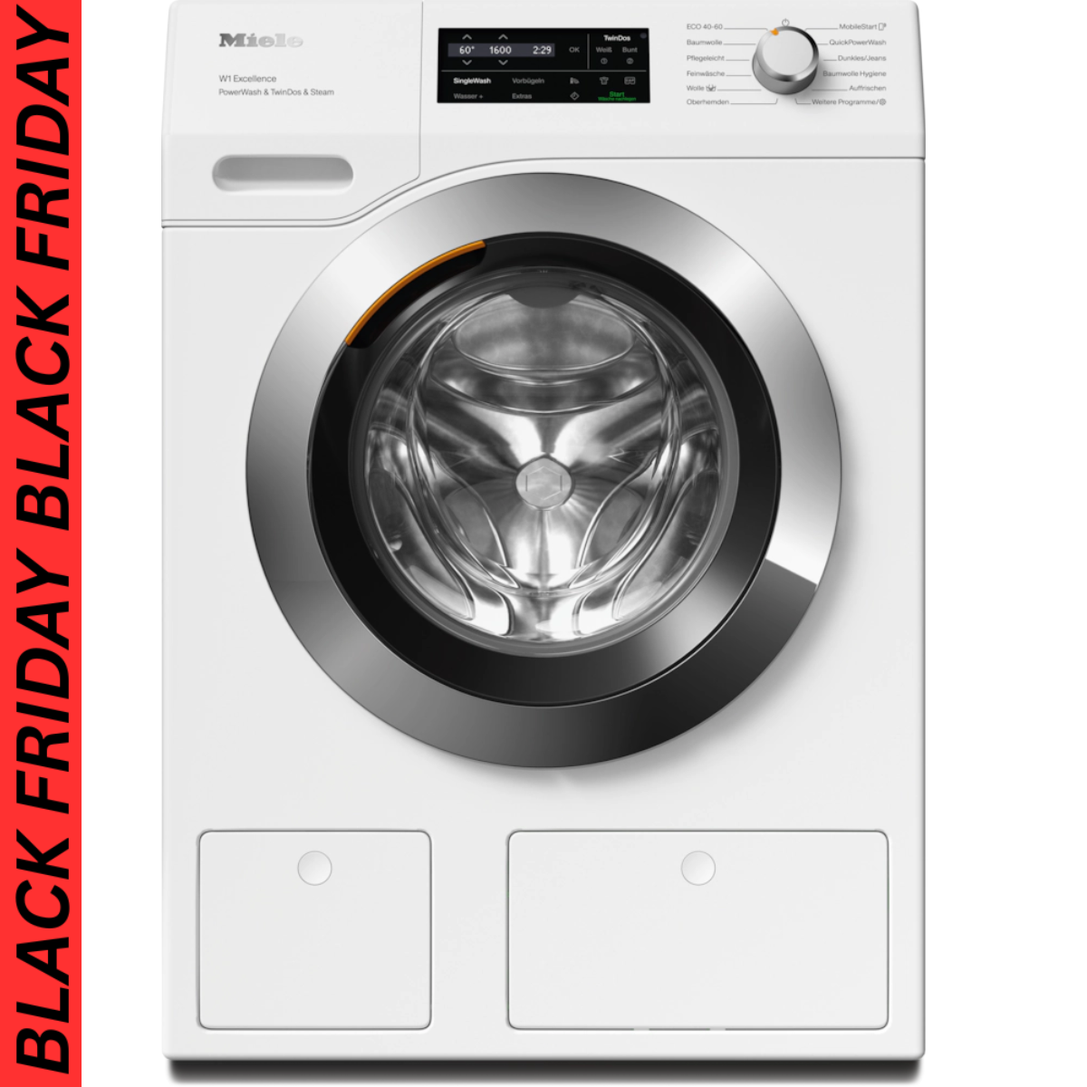 Miele WEJ895 WPS PWash & Steam – Waschmaschine...