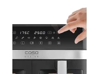 CASO 3186 AirFry Duo Chef – Doppel-Heißluftfritt