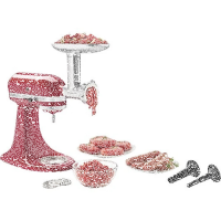 KitchenAid 5KSMMGA – Fleischwolf mit Wurstfüllauf