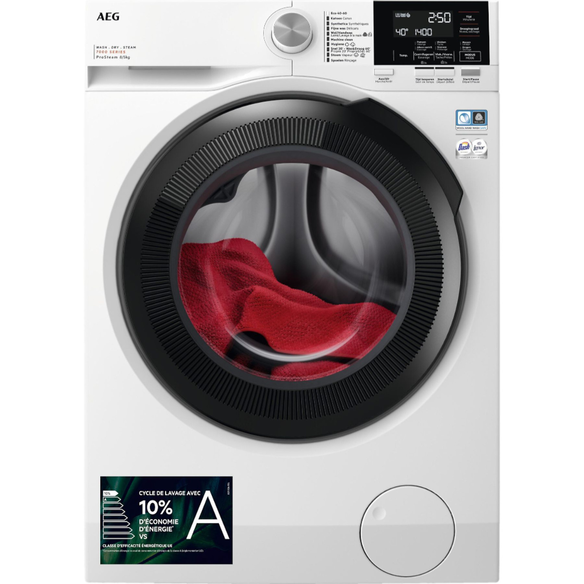AEG LWR73R864 Serie 7000 ProSteam® –...
