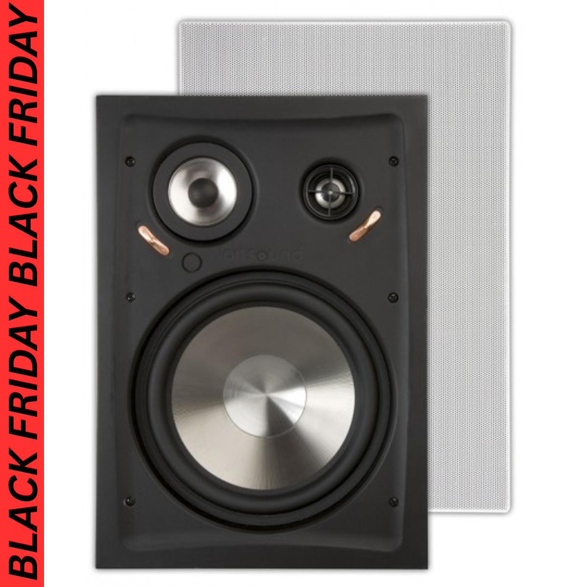 Artsound RE2080 – Einbaulautsprecher 2-Wege, Rund,...