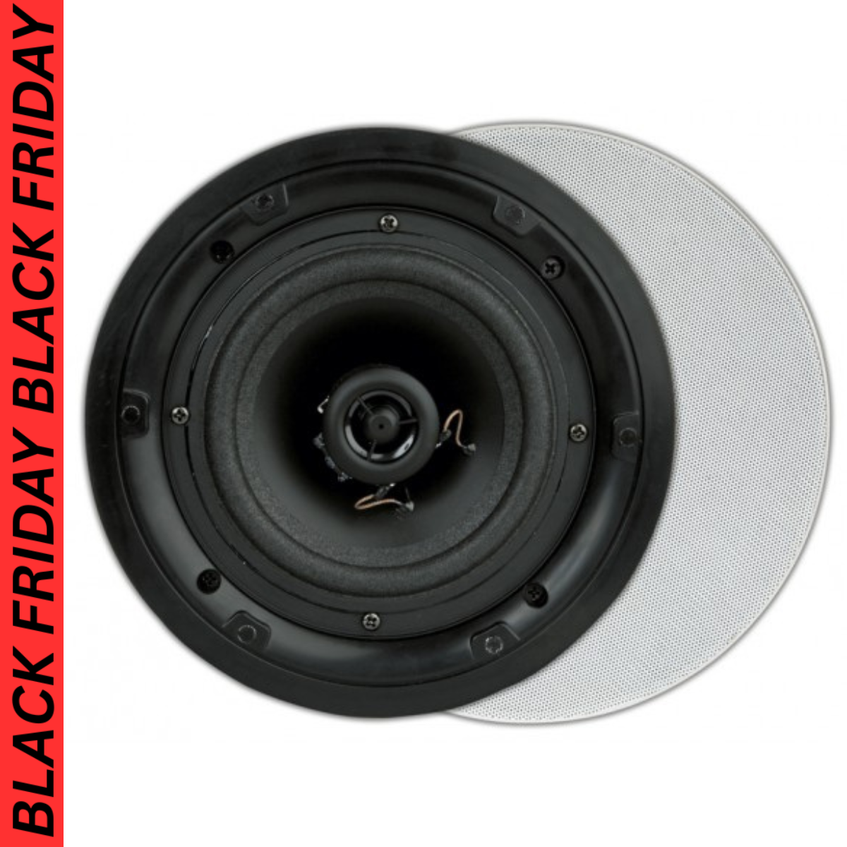 Artsound FL401 – Einbaulautsprecher 2-Wege, Rund,...