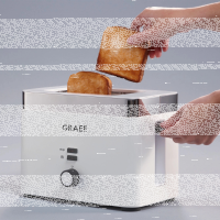 Graef TO61EU Toaster – 2-Scheiben, Edelstahl, 6 Br&aum