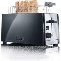 Graef TO102EU Toaster – 2-Scheiben, 6 Bräunungsst