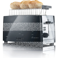 Graef TO102EU Toaster – 2-Scheiben, 6 Bräunungsst