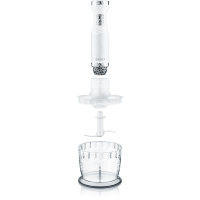 Graef HB501EU Stabmixer – 800 W, Edelstahl-Mixfu&szlig