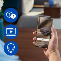 Philips XU5100/10 Saugroboter mit Wischfunktion HomeRun 5000