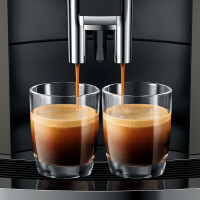 Jura W4 Kaffeevollautomat Dark Inox 15542 Profi Kaffeemaschi