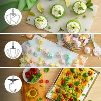 Kenwood Go KZM35.000GY Küchenmaschine Blau 5L Edelstahl