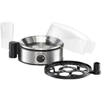 Rommelsbacher ER 400 Eierkocher Edelstahl 7 Eier Timer Signa