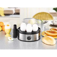 Rommelsbacher ER 400 Eierkocher Edelstahl 7 Eier Timer Signa