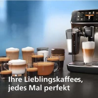 Philips EP5447/90 LatteGo Kaffeevollautomat Black Chrome 150
