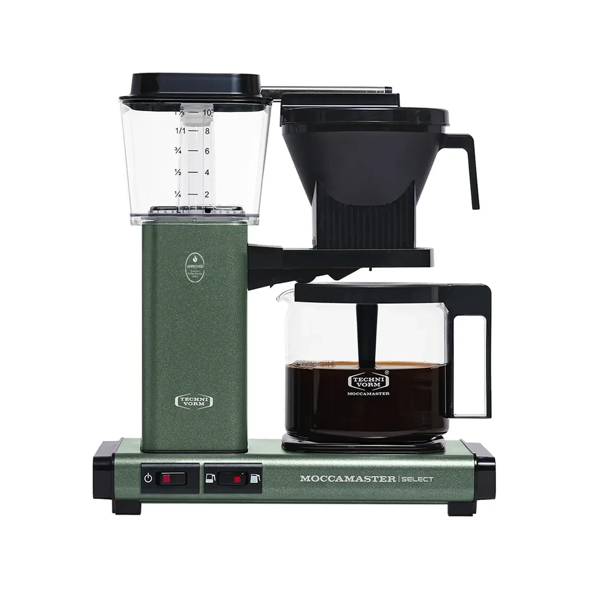 Moccamaster KBG Select 53991 Filterkaffeemaschine Forest...
