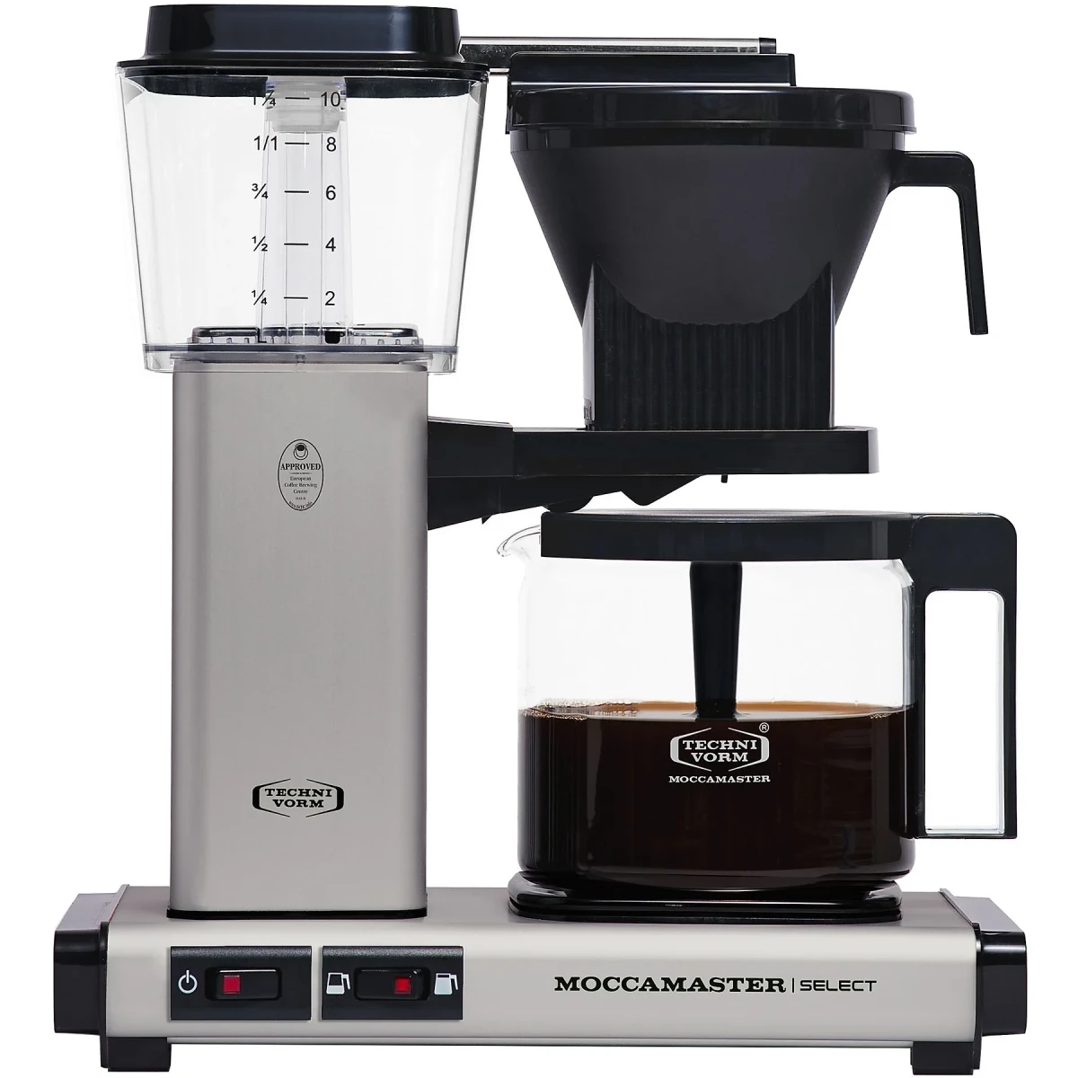 Moccamaster KBG Select 53982 Filterkaffeemaschine Matt...