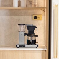 Moccamaster KBG Select 53982 Filterkaffeemaschine Matt Silve