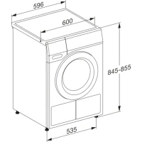Miele TEB655 WP EcoSpeed Wärmepumpentrockner 8kg Lotusw