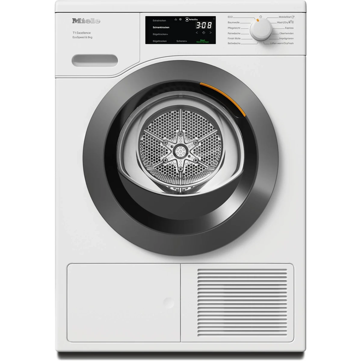 Miele TEC645 WP EcoSpeed Wärmepumpentrockner 8kg...