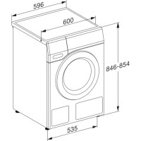 Miele WEB365 WPS PowerWash Waschmaschine 8kg 1400U/min Lotus