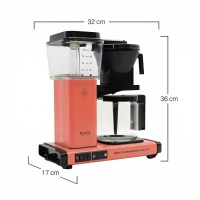 Moccamaster KBG Select 53667 Filterkaffeemaschine Sorbet 1,2
