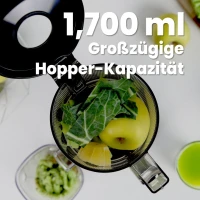 Kuvings AUTO6 KHS-660SE Slow Juicer 1,7L Gun Metal 2