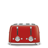 Smeg TSF03RDEU 4-Schlitz-Toaster 50’s Style – Ro
