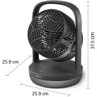 Philips CX3050/01 3000 Series Tischventilator mit automatisc