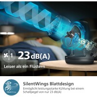 Philips CX3050/01 3000 Series Tischventilator mit automatisc